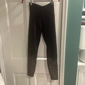 Beyond Yoga ombré metallic leggings